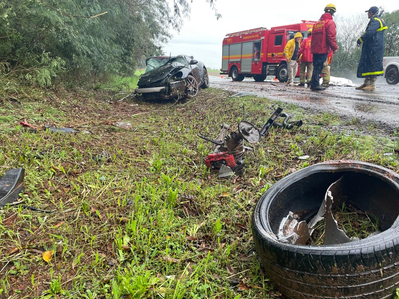 Horas após comprar Porsche, motorista morre em acidente no Norte do RS, diz PRF